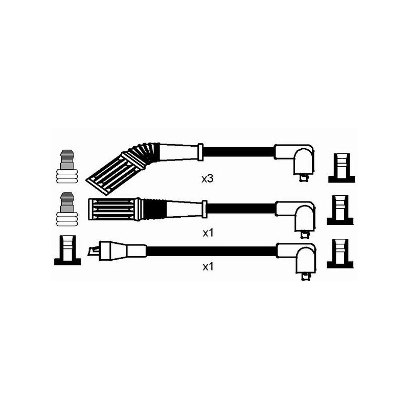 Fils de bougies / Faisceau d'allumage NGK