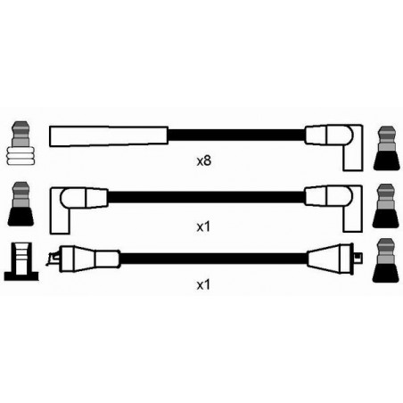 Fils de bougies / Faisceau d'allumage NGK