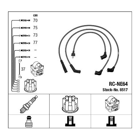 Fils de bougies / Faisceau...