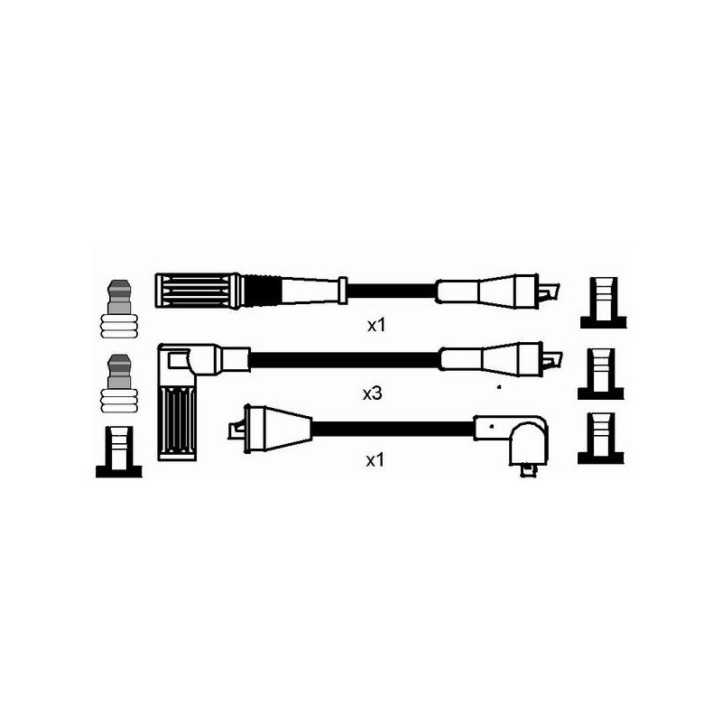 Fils de bougies / Faisceau d'allumage NGK