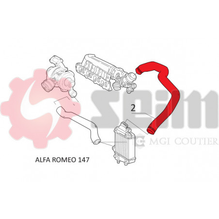 Gaine de suralimentation SEIM