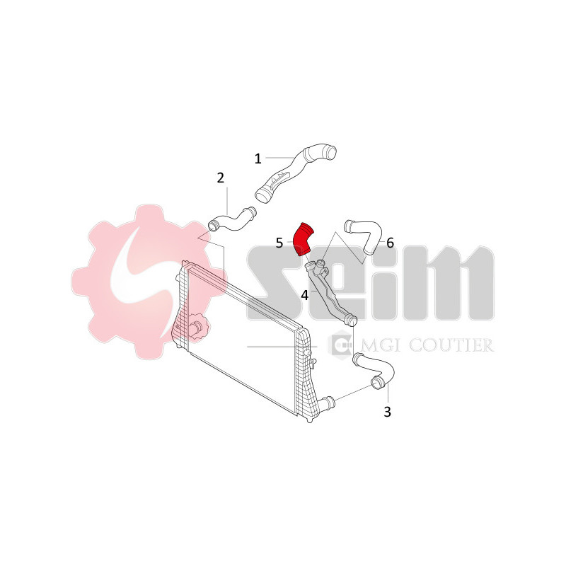 Gaine de suralimentation SEIM