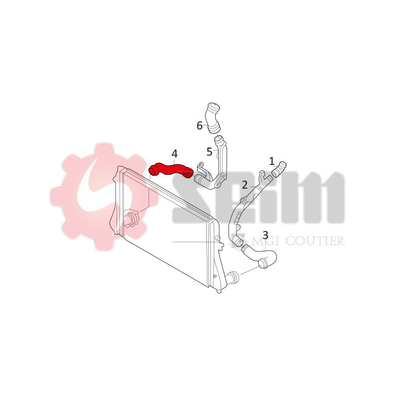 Gaine de suralimentation SEIM