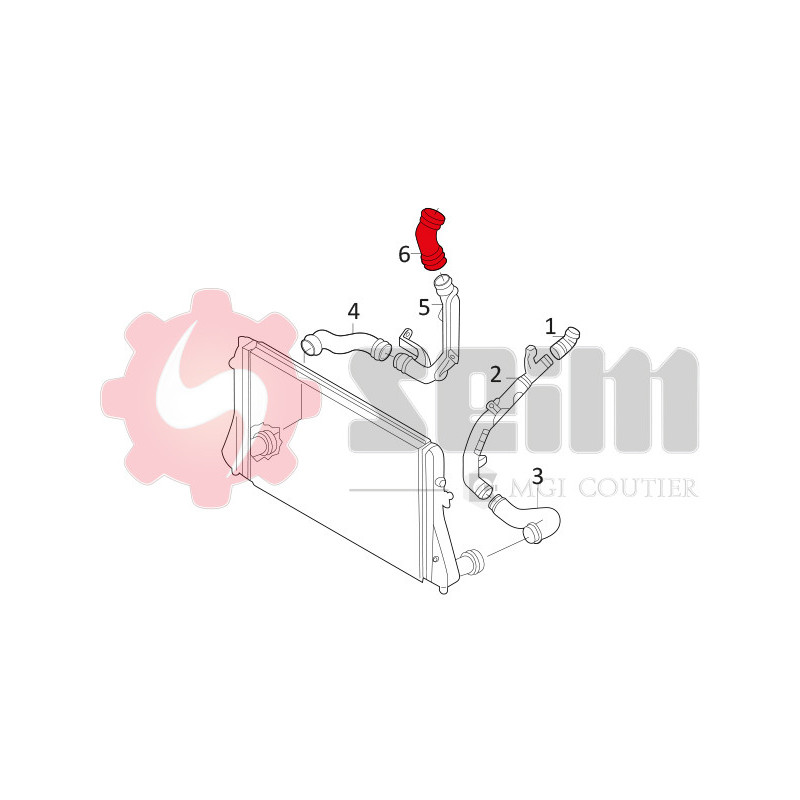 Gaine de suralimentation SEIM