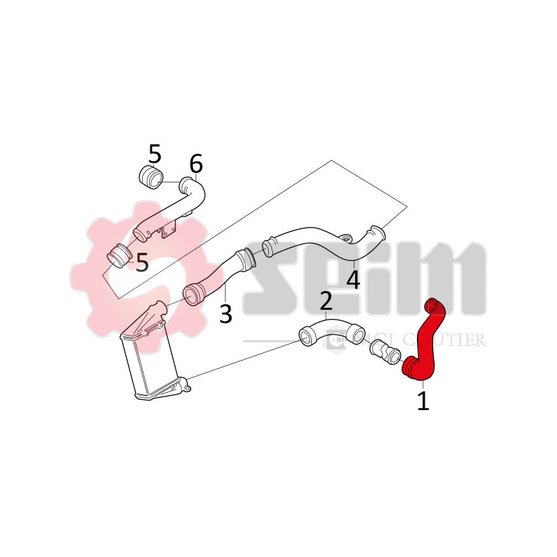 Gaine de suralimentation SEIM