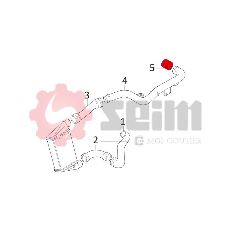 Gaine de suralimentation SEIM