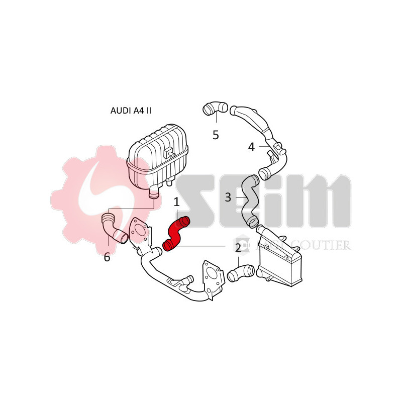 Gaine de suralimentation SEIM