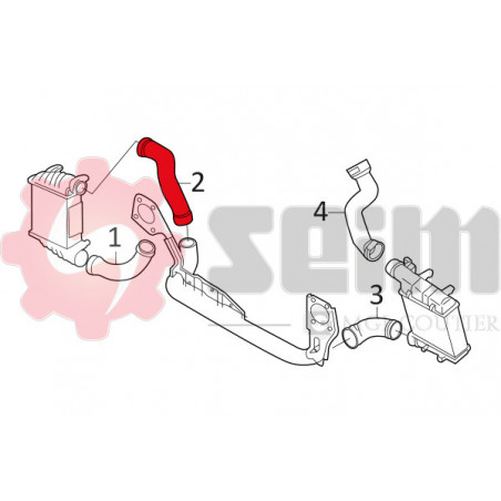 Gaine de suralimentation SEIM