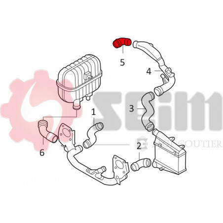 Gaine de suralimentation SEIM