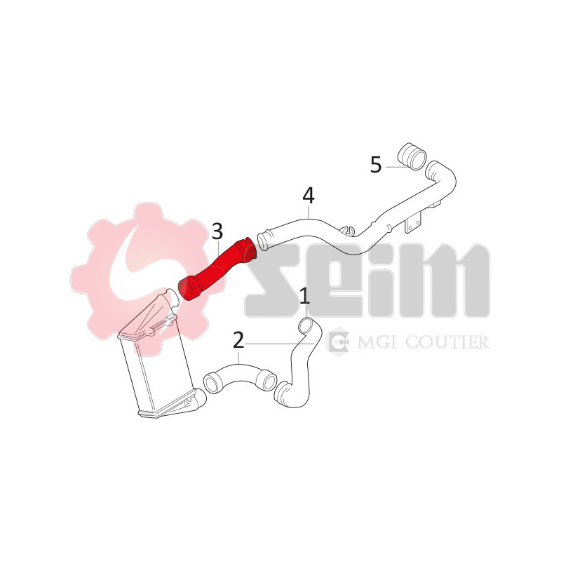 Gaine de suralimentation SEIM