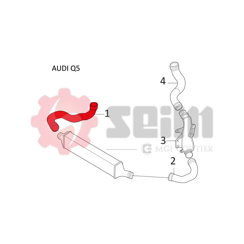 Gaine de suralimentation SEIM