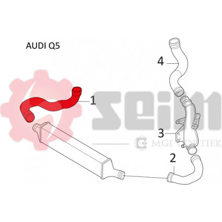 Gaine de suralimentation SEIM