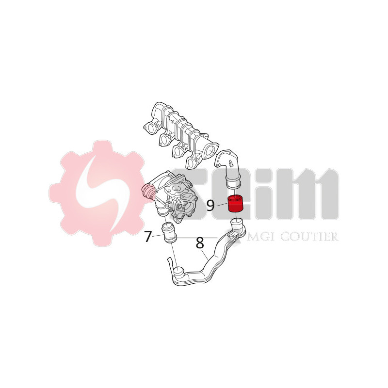 Gaine de suralimentation SEIM