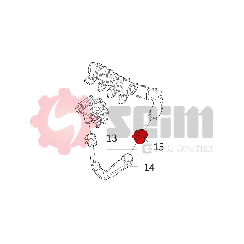 Gaine de suralimentation SEIM