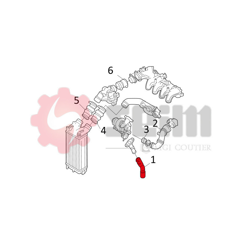 Gaine de suralimentation SEIM