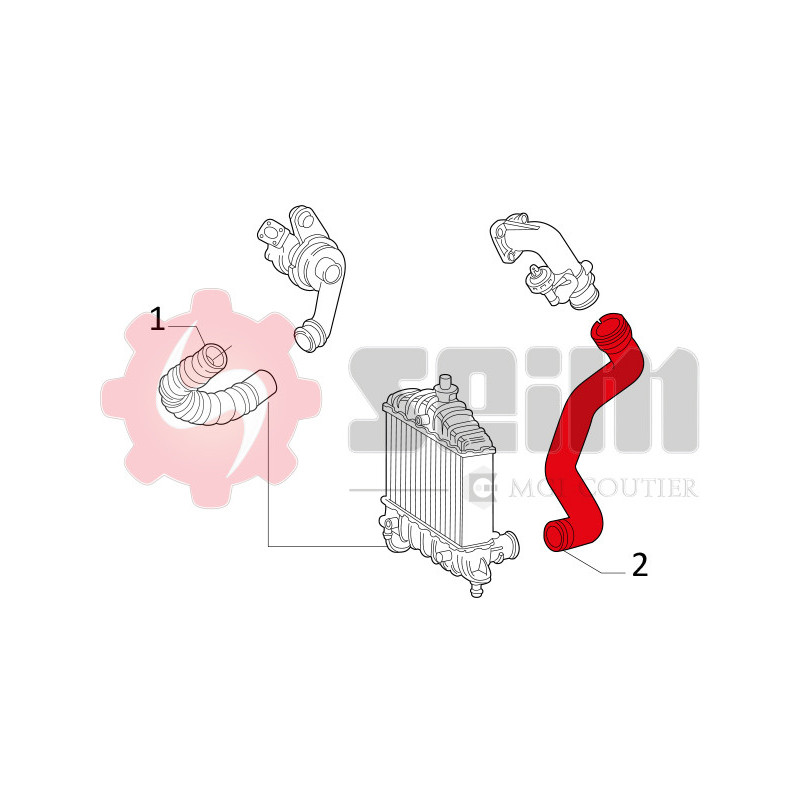 Gaine de suralimentation SEIM