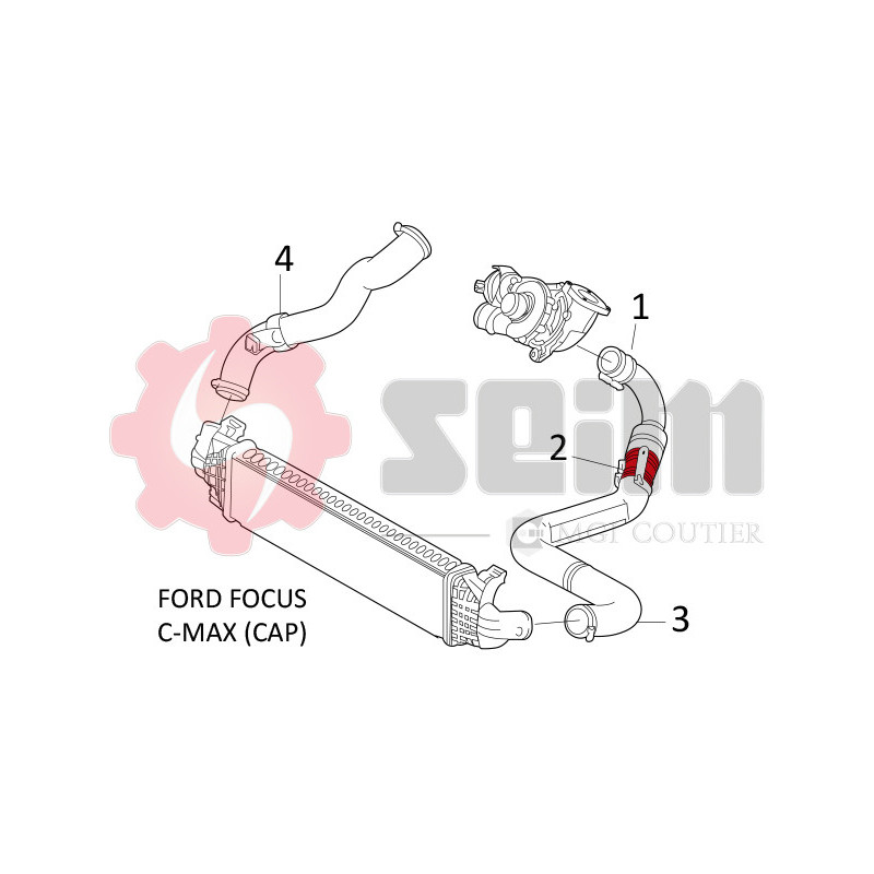 Gaine de suralimentation SEIM