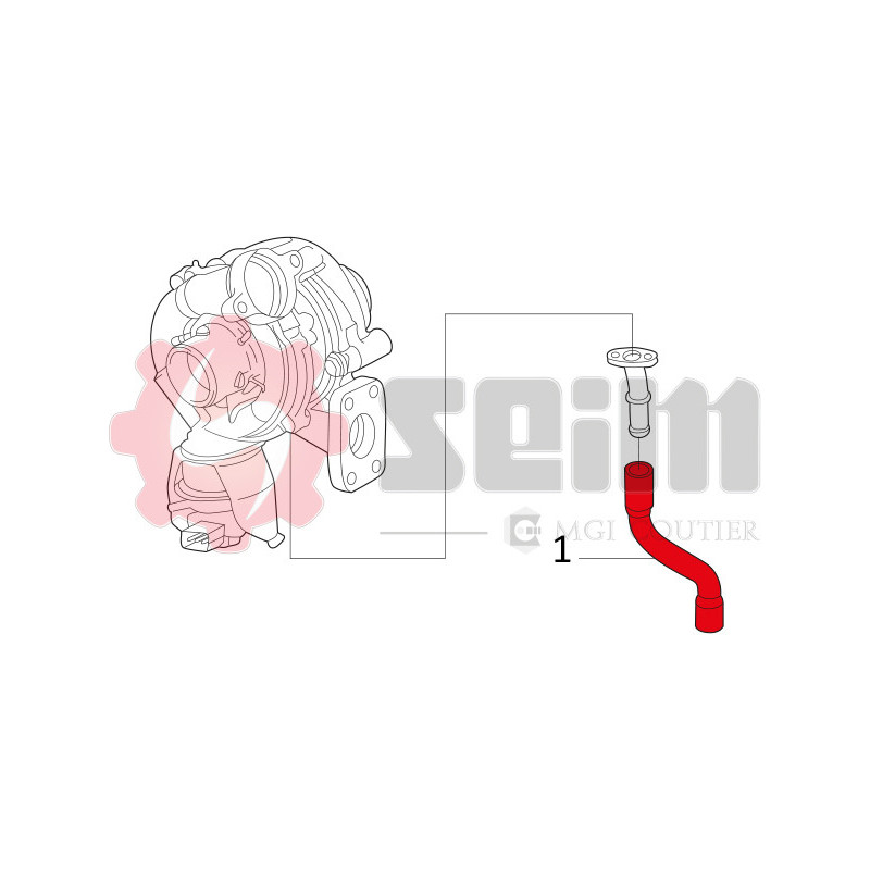 Gaine de suralimentation SEIM