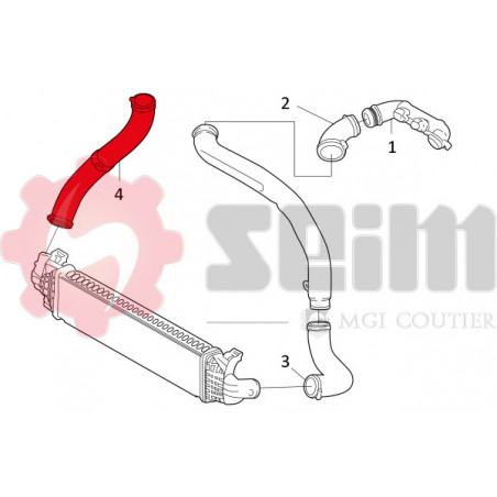 Gaine de suralimentation SEIM
