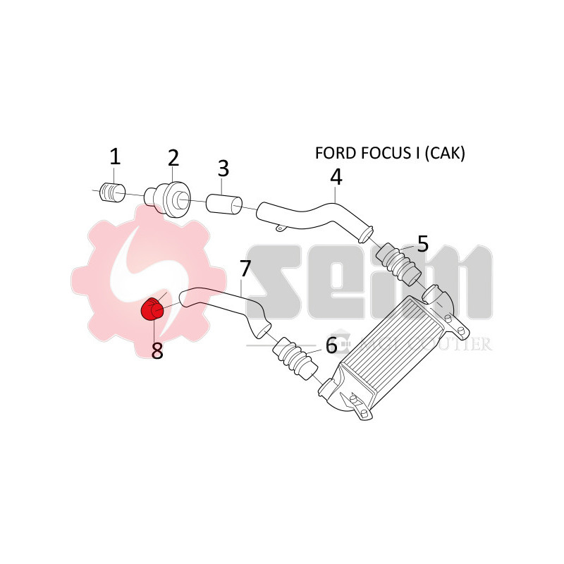 Gaine de suralimentation SEIM