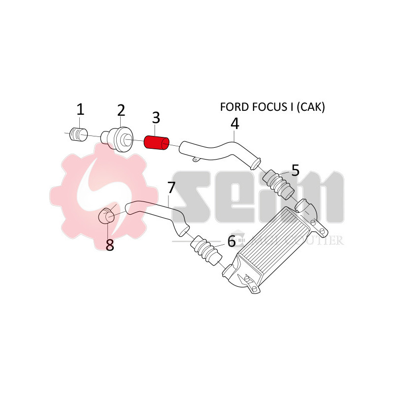 Gaine de suralimentation SEIM