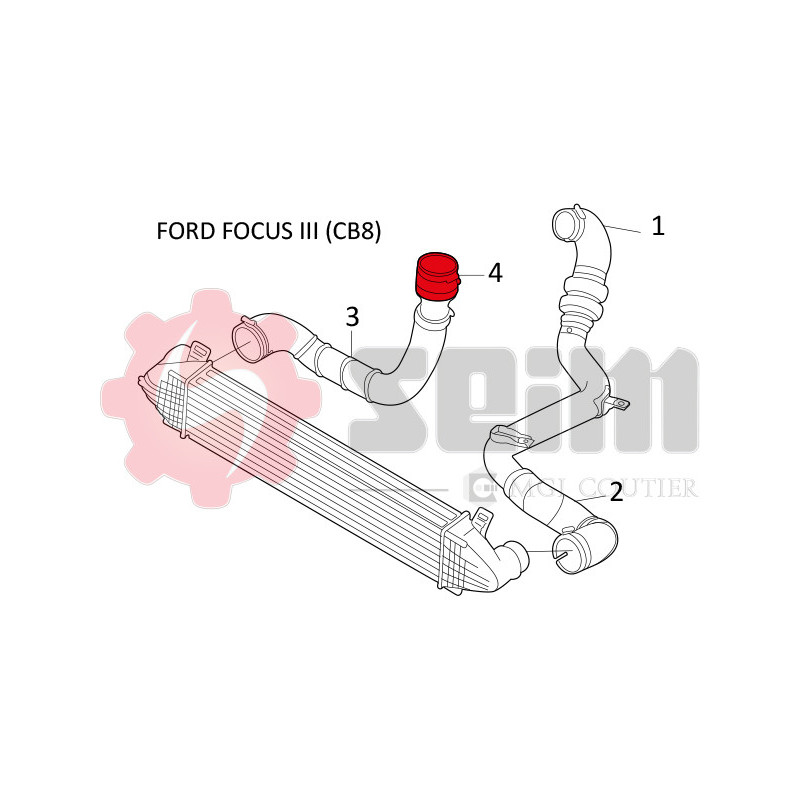 Gaine de suralimentation SEIM