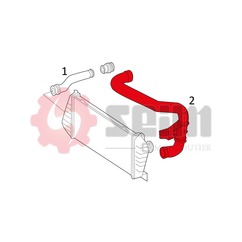 Gaine de suralimentation SEIM