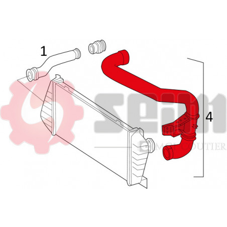 Gaine de suralimentation SEIM