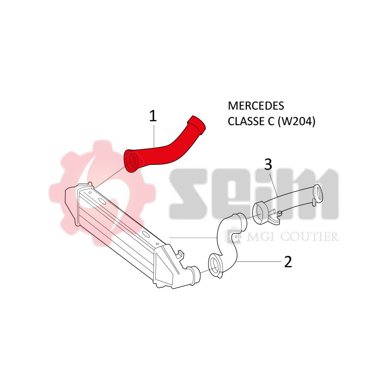 Gaine de suralimentation SEIM