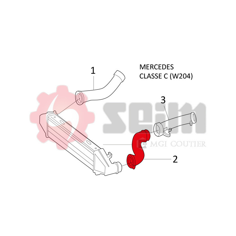 Gaine de suralimentation SEIM