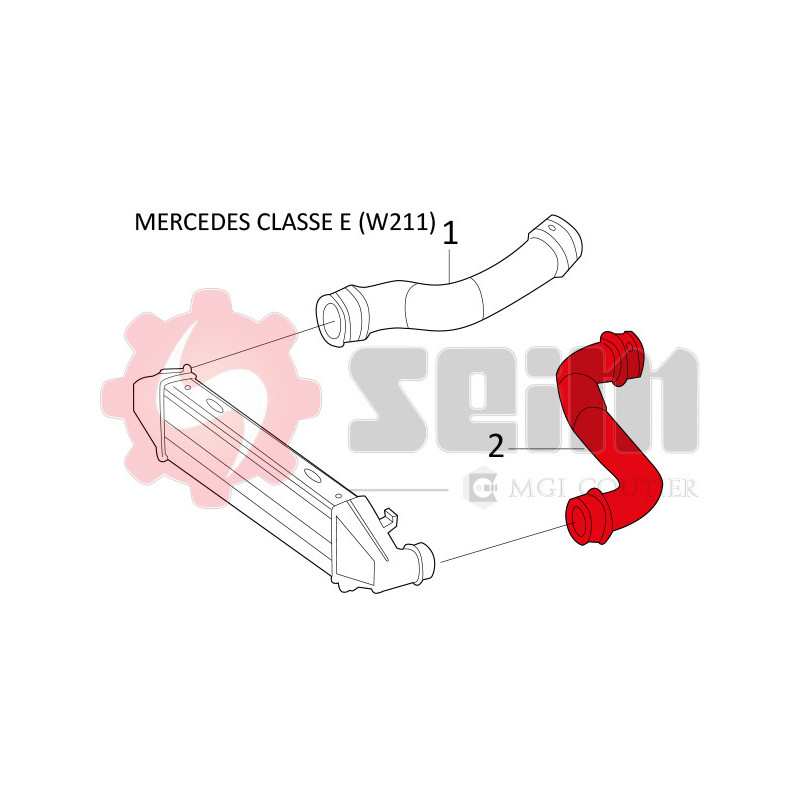 Gaine de suralimentation SEIM