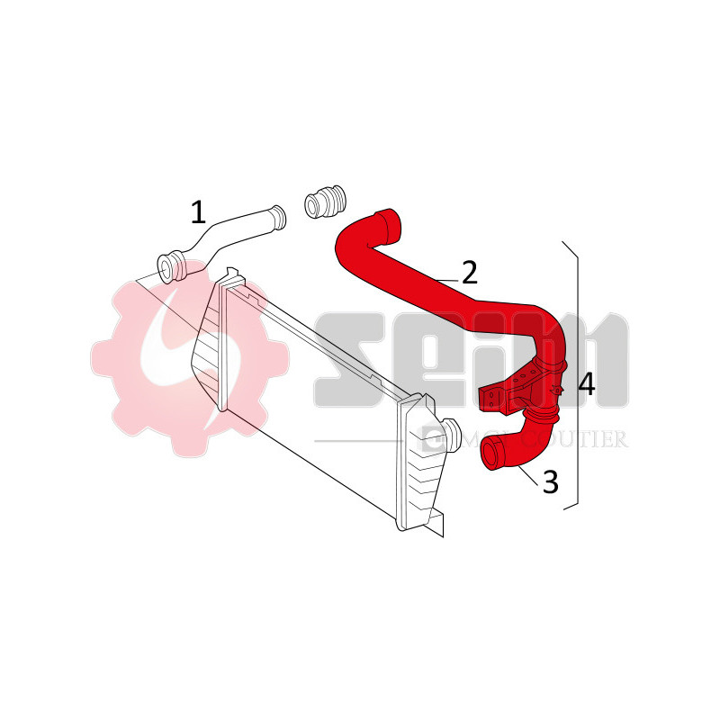 Gaine de suralimentation SEIM