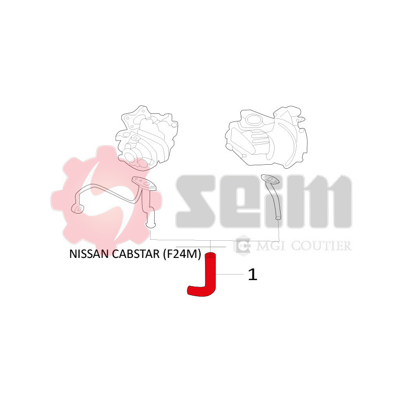 Gaine de suralimentation SEIM