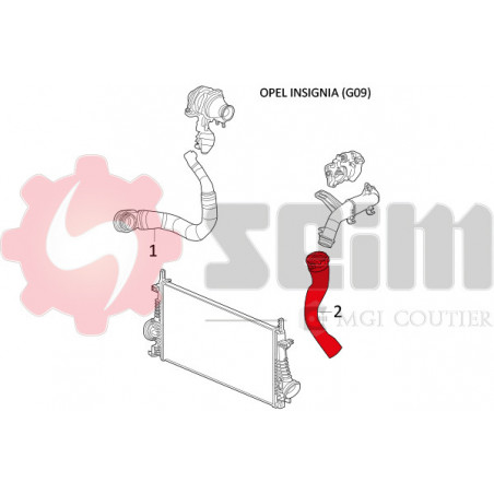 Gaine de suralimentation SEIM