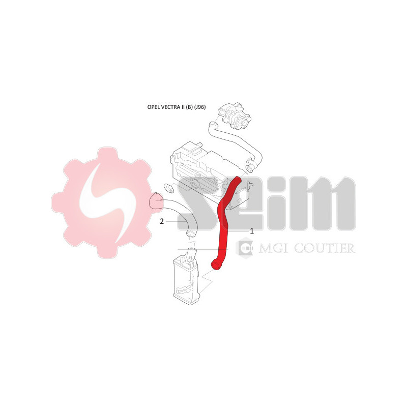 Gaine de suralimentation SEIM