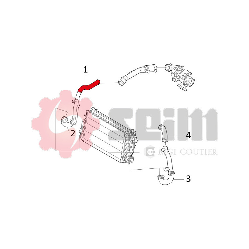 Gaine de suralimentation SEIM
