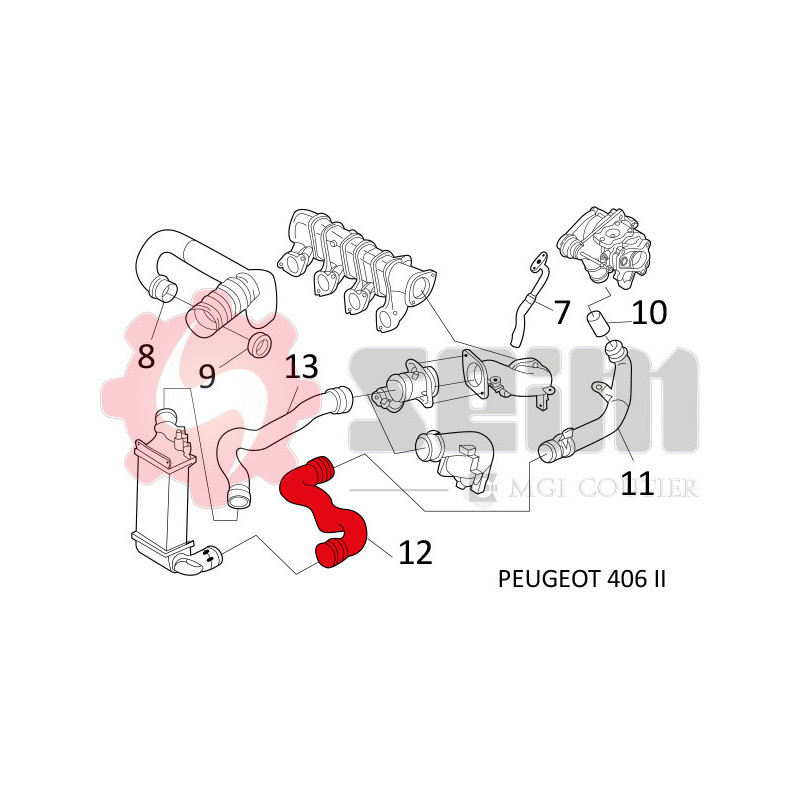 Gaine de suralimentation SEIM