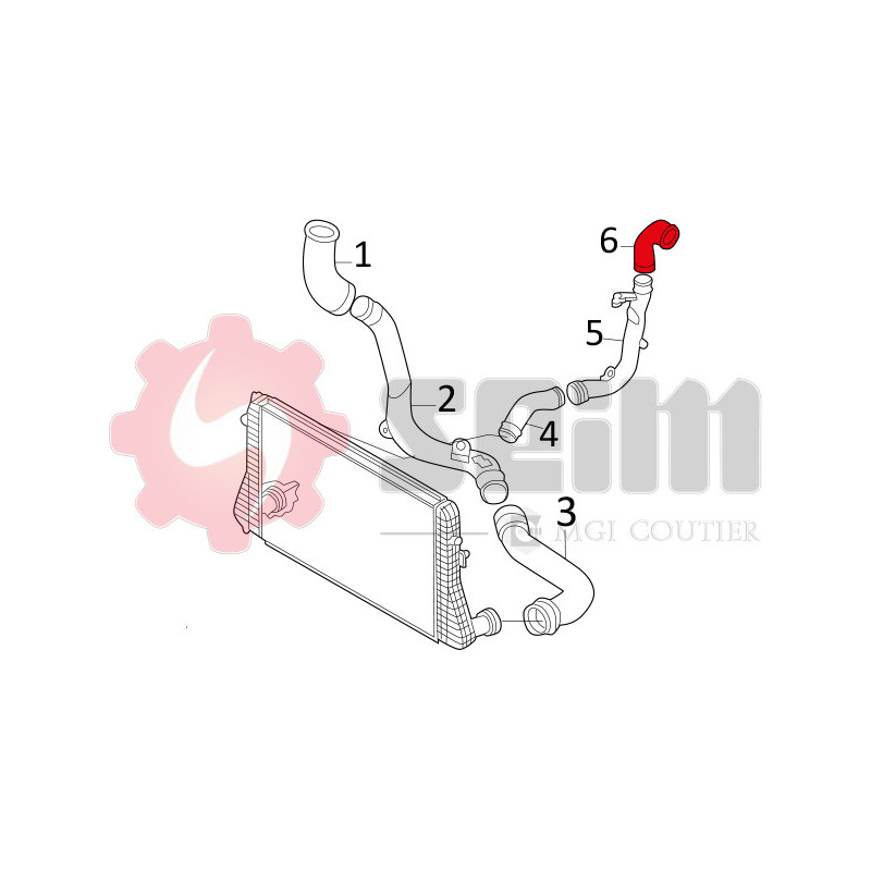 Gaine de suralimentation SEIM