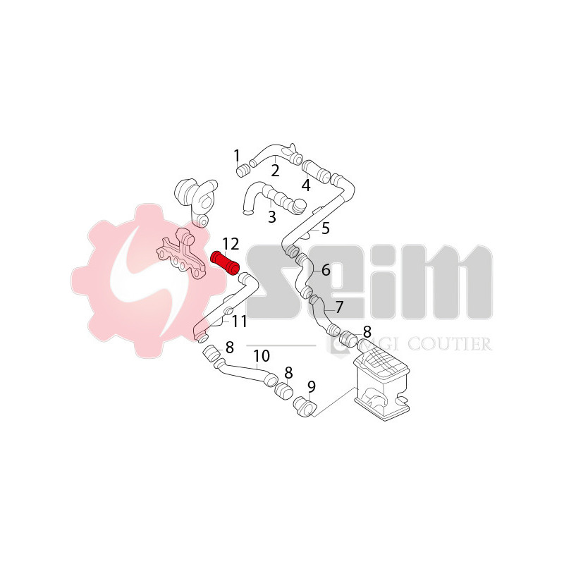 Gaine de suralimentation SEIM