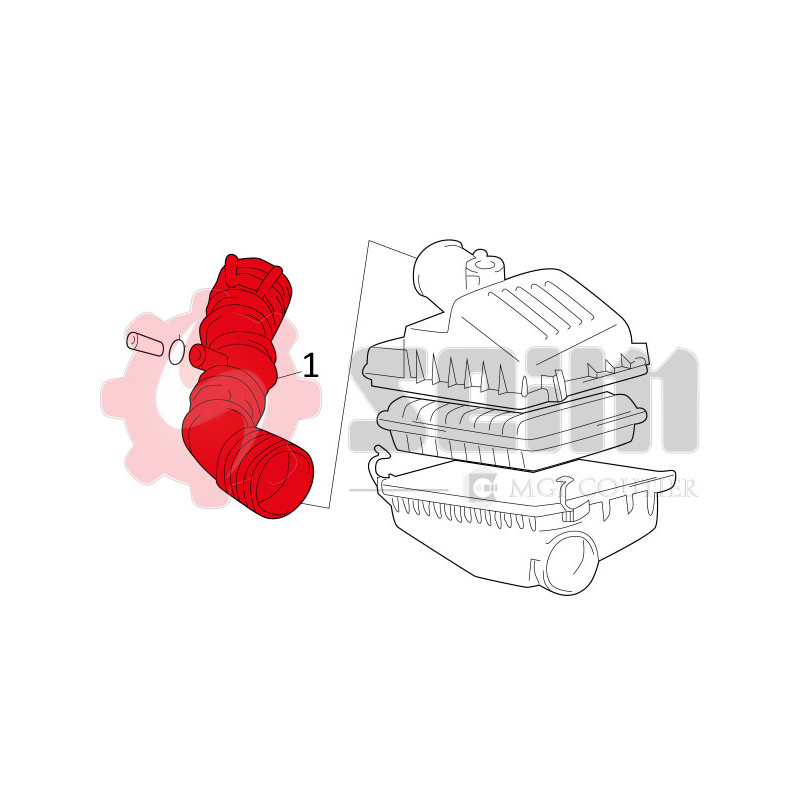 Gaine de suralimentation SEIM