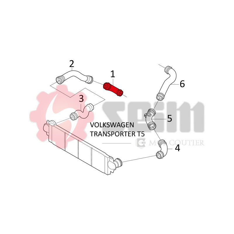 Gaine de suralimentation SEIM