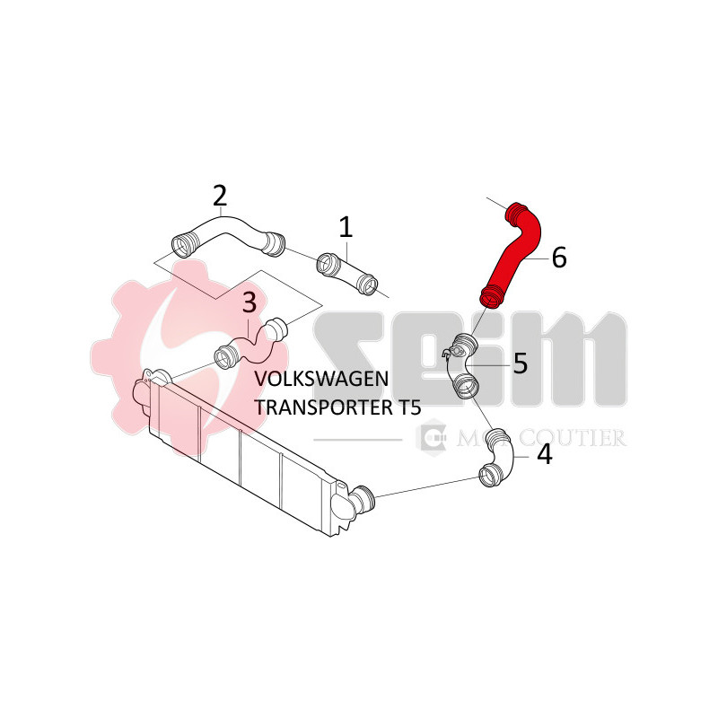 Gaine de suralimentation SEIM