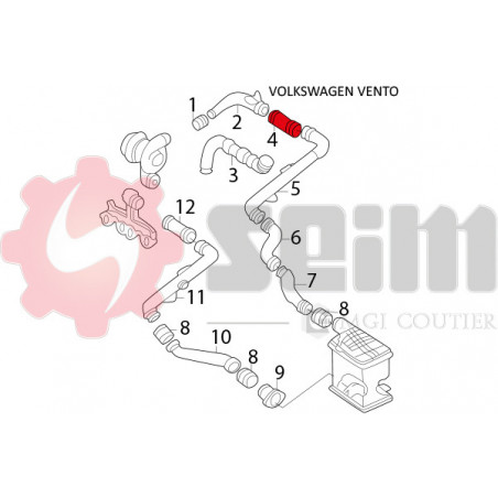 Gaine de suralimentation SEIM