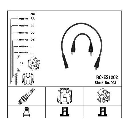 Fils de bougies / Faisceau d'allumage NGK