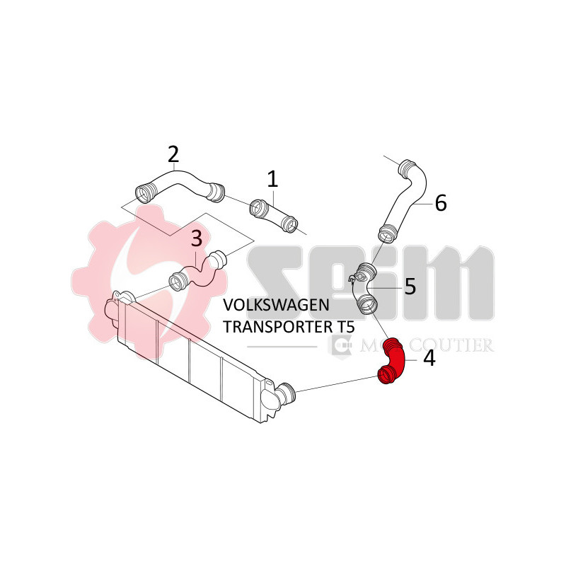 Gaine de suralimentation SEIM