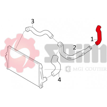 Gaine de suralimentation SEIM