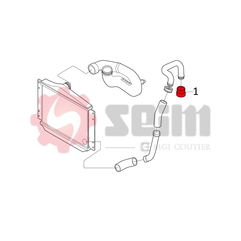 Gaine de suralimentation SEIM