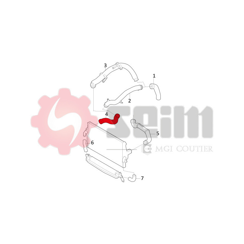 Gaine de suralimentation SEIM