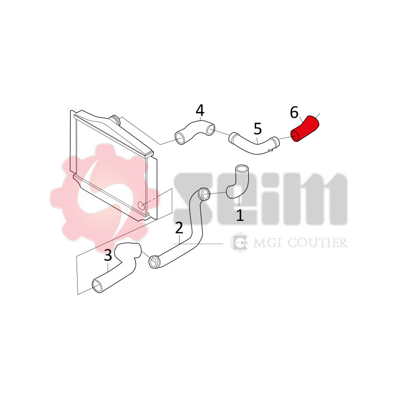 Gaine de suralimentation SEIM