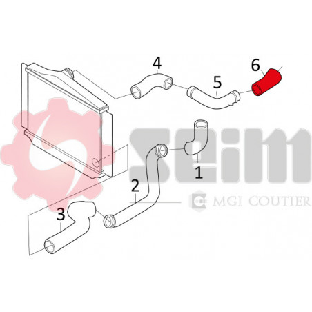 Gaine de suralimentation SEIM